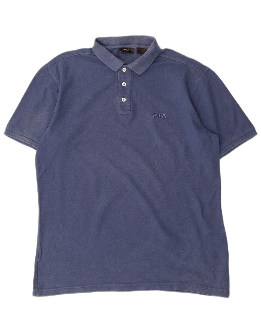FILA Herren-Poloshirt, große marineblaue Baumwolle