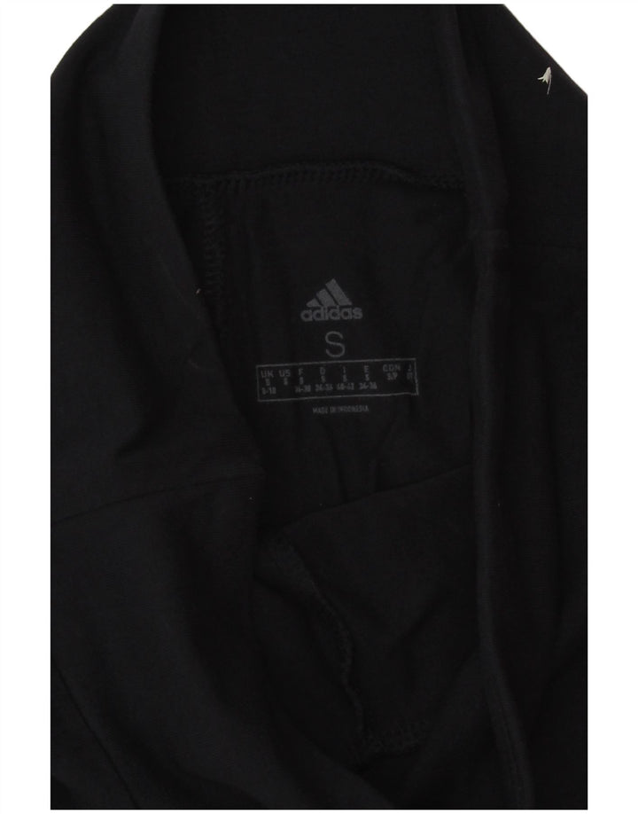 Adidas Damen Graphic Leggings UK 8/10 Small Marineblau