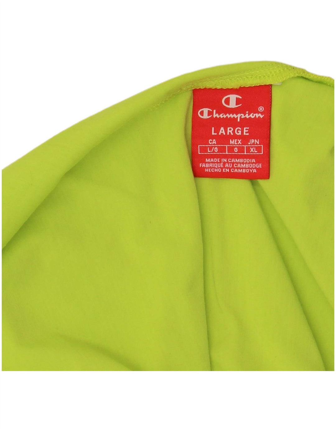 Champion Damen Grafik-Trägershirt UK 14 Large Grün
