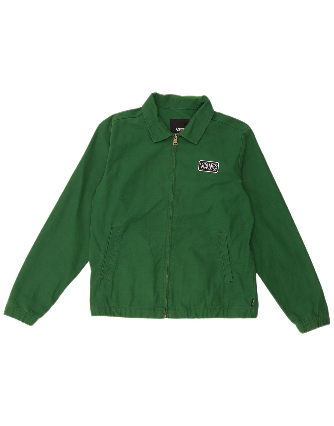 Vans Damen Bomberjacke UK 14 mittelgrüne Baumwolle