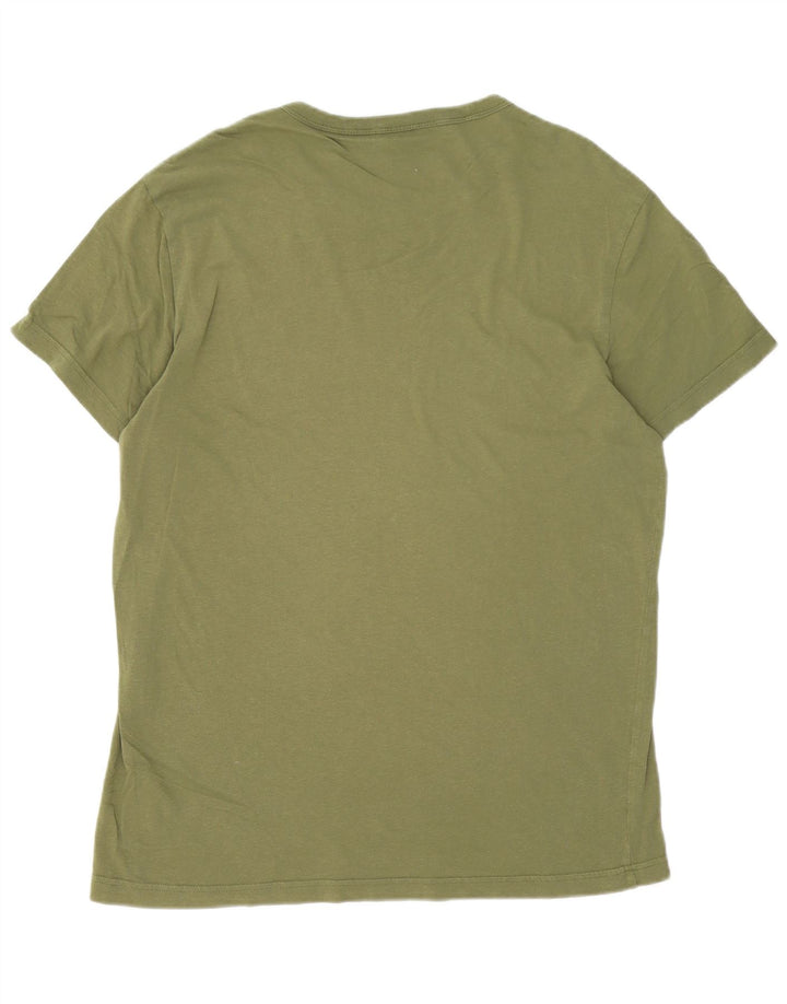 G-Star Herren Grafik-T-Shirt-Oberteil, groß, grüne Baumwolle