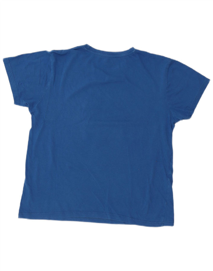 Lotto Herren-T-Shirt mit Grafik, Größe L, Blau