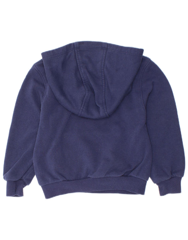Nike Jungen-Pullover mit grafischem Kapuzenpullover, 2–3 Jahre, marineblaue Baumwolle