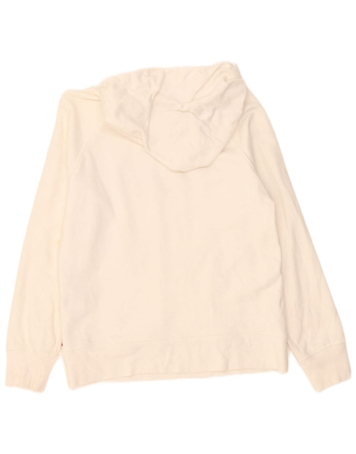 Levi's Herren-Kapuzenpullover mit Grafik, Größe S, weiße Baumwolle