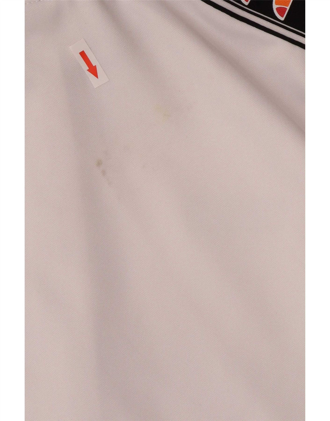 Ellesse Herren-Trainingsanzug, Oberteil, Jacke, Größe S, Weiß, Polyester, Sport