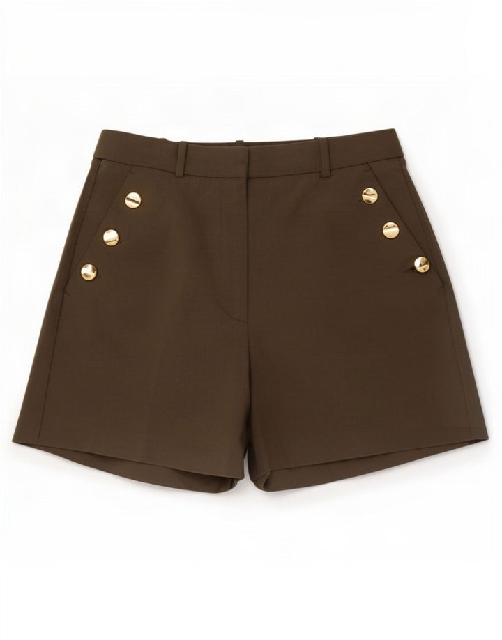 Zara Damen Chinoshorts Medium W28 Braun