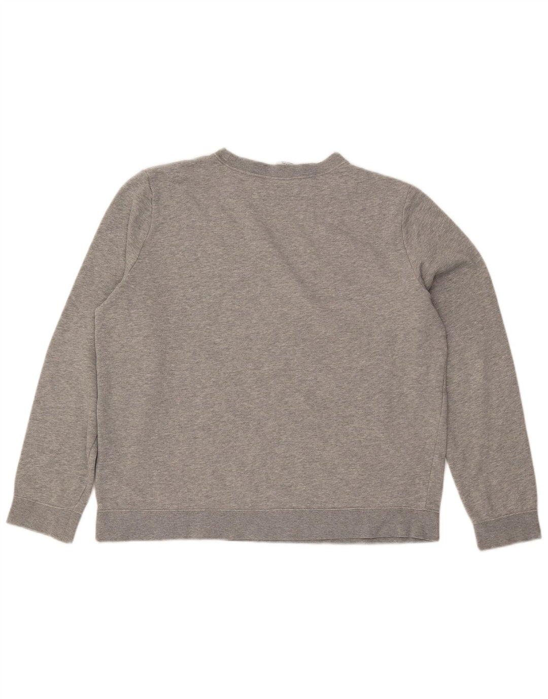 NIKE Damen-Sweatshirt in Übergröße, Gr. 16, groß, grau gefleckte Baumwolle