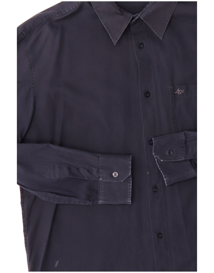 Levi's Herren-Hemd, groß, marineblau, Baumwolle