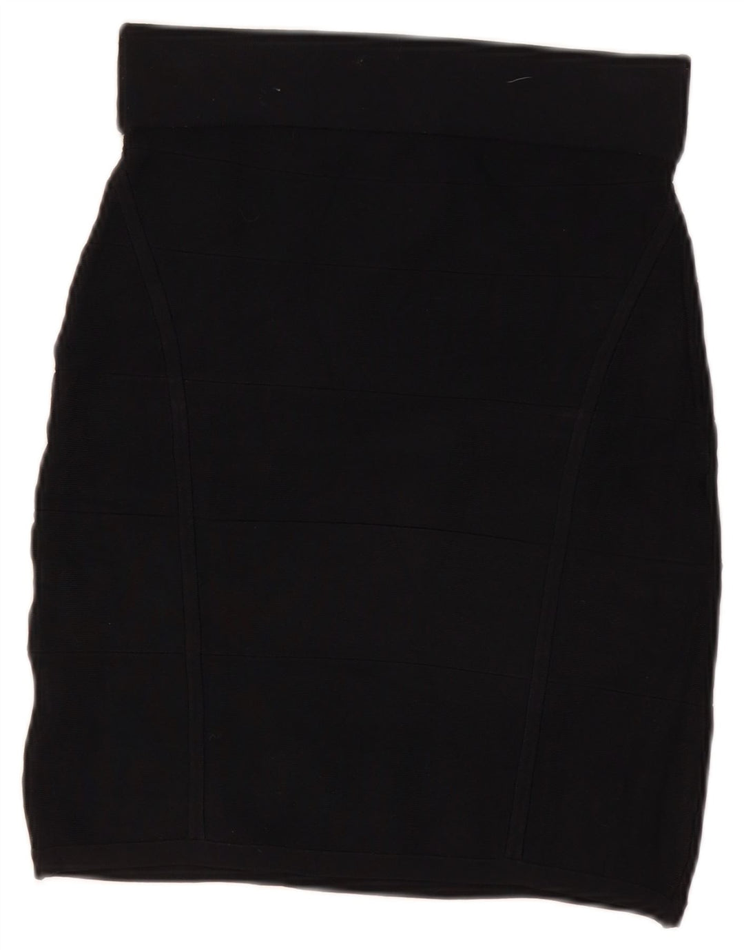 Oasis Damen Bleistiftrock UK 12 Medium W28 Schwarze Viskose