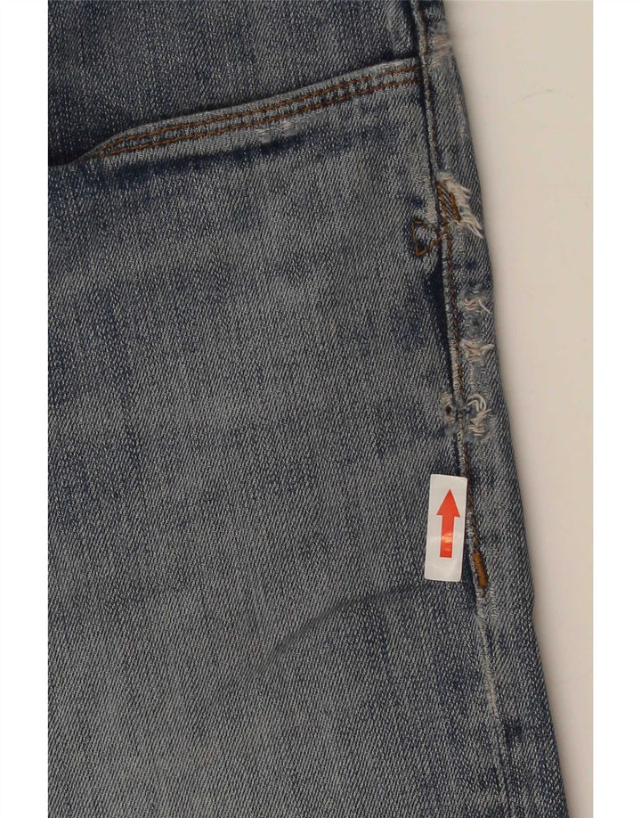 Trussardi Herren Slim Jeans W32 L30 Blaue Baumwolle