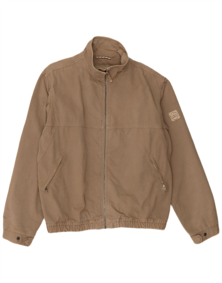 Murphy & Nye Herren Bomberjacke UK 42 XL Beige Baumwolle
