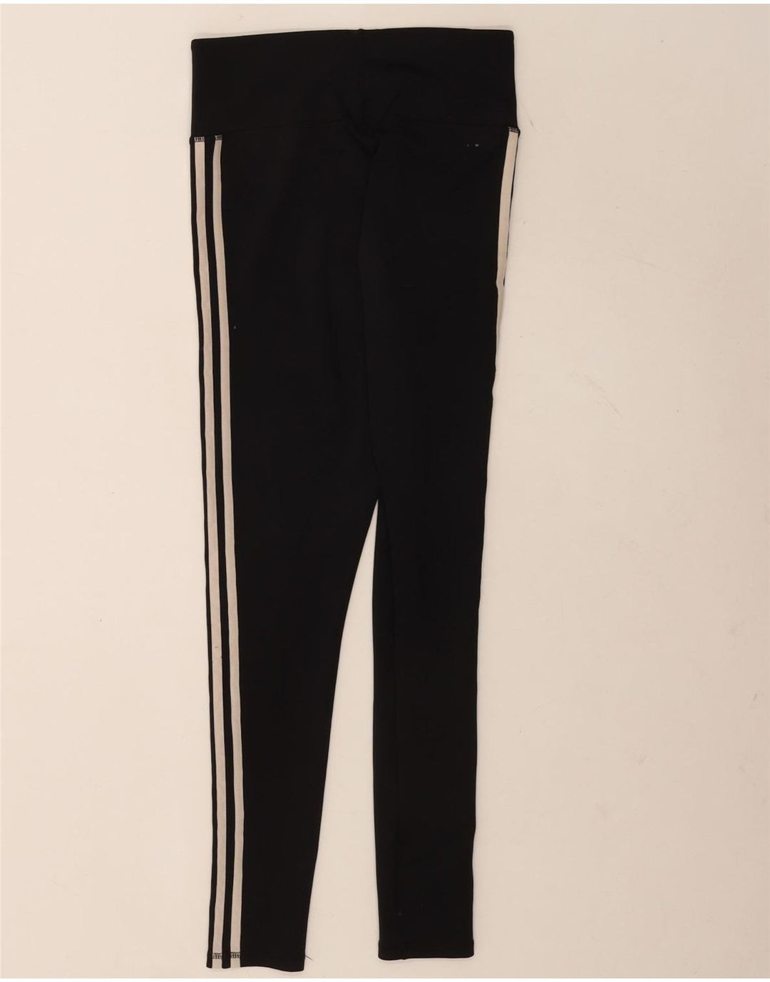 Adidas Damen Climalite Leggings UK 8/10 Small Schwarz Polyester