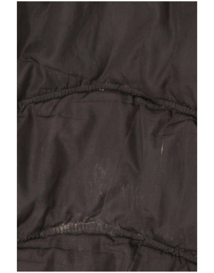 Tommy Hilfiger Herren Wattierte Jacke UK 40 Large Schwarz
