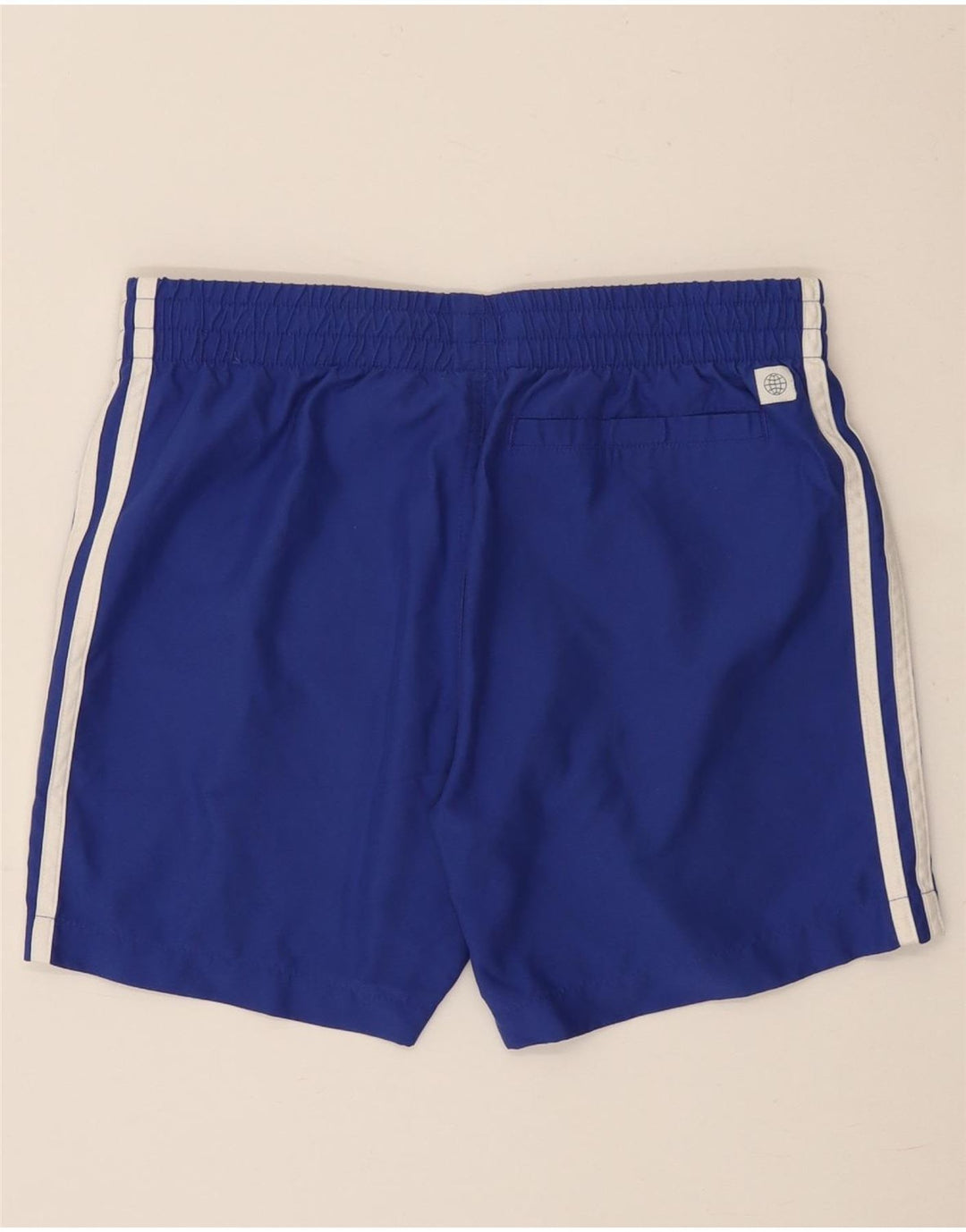 Adidas Badeshorts für Jungen, 15–16 Jahre, blaues Polyester