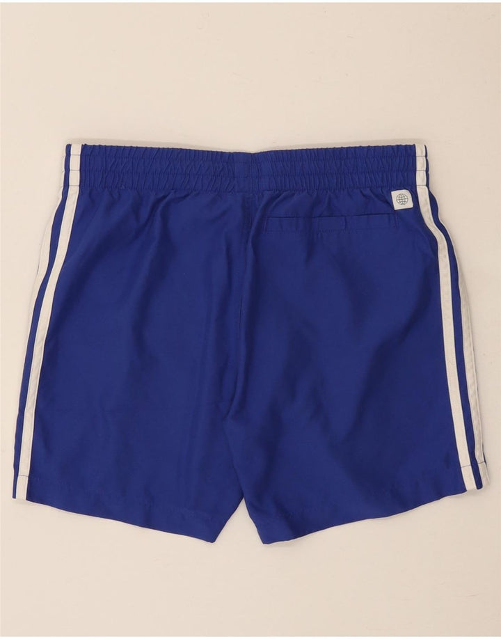 Adidas Badeshorts für Jungen, 15–16 Jahre, blaues Polyester