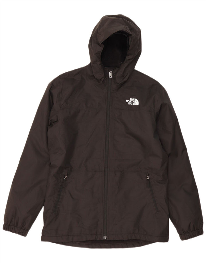 THE NORTH FACE Jungen-Windbreakerjacke mit Kapuze, 15–16 Jahre, 2XL, Schwarz