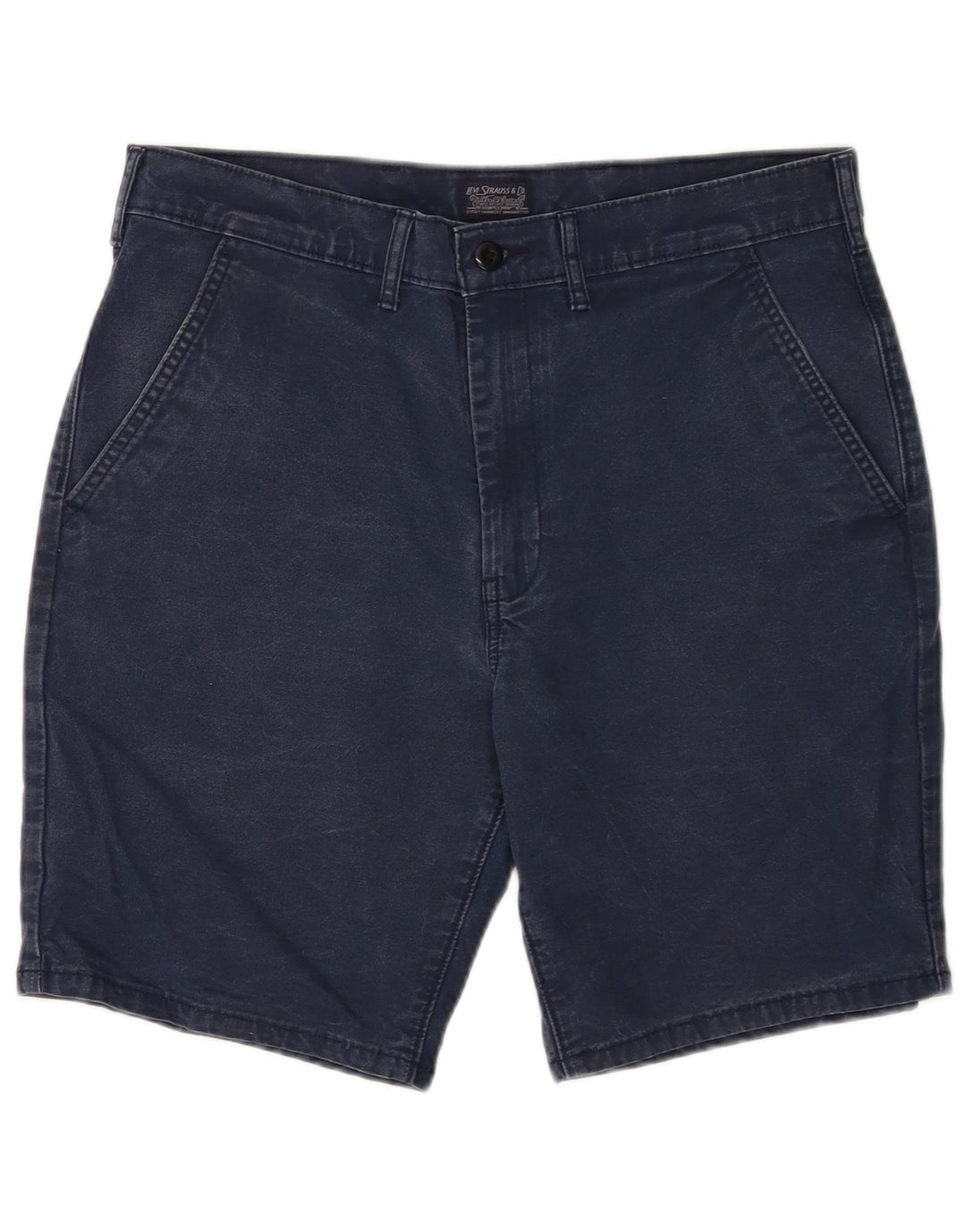 Levi's Herren-Chino-Shorts, Größe W34, groß, marineblaue Baumwolle