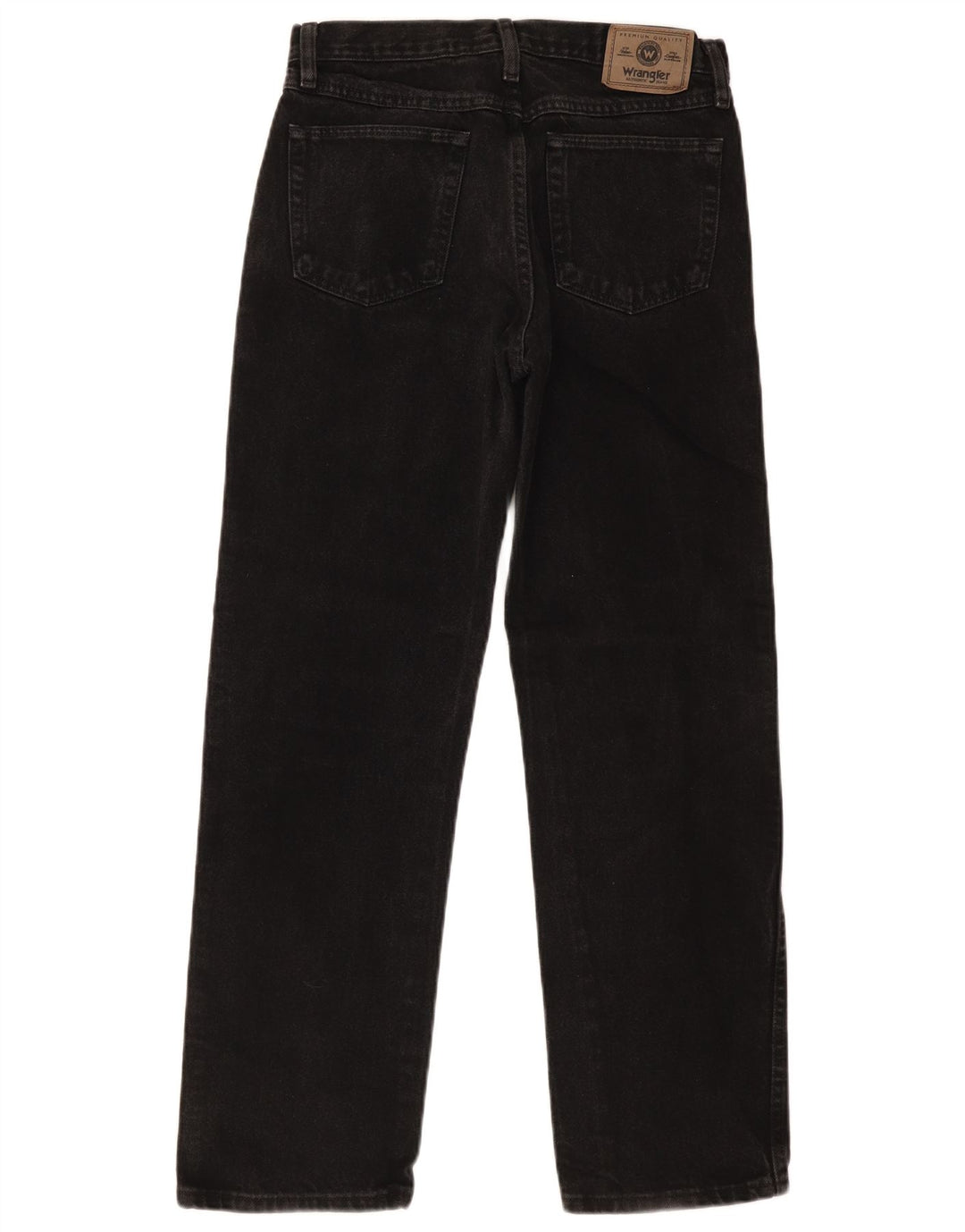 Wrangler Herren-Jeans mit normaler Passform, gerade Passform, W30, L30, schwarze Baumwolle