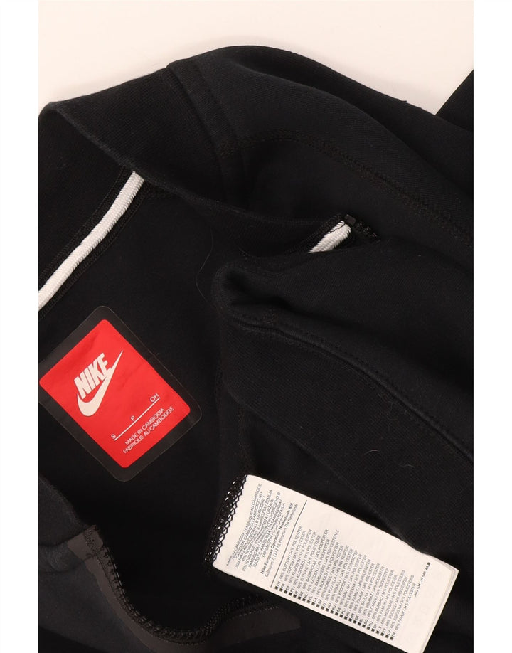Nike Herren-Trainingsanzugoberteil, Jacke, Größe S, Schwarz, Baumwolle