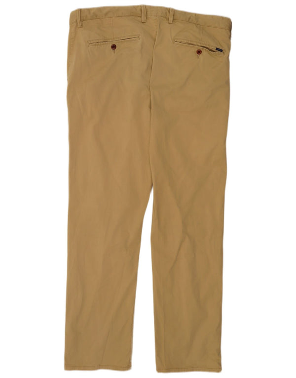 Gant Herren gerade Chinohose W38 L34 Beige Baumwolle