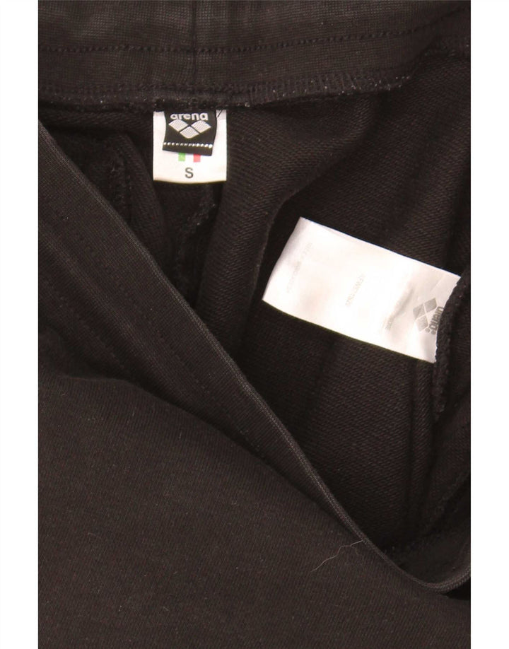 Arena Damen Graphic Sport Shorts Small Schwarz Baumwolle