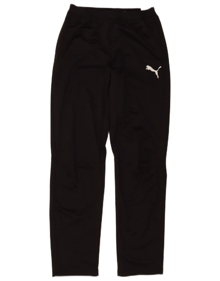 Puma Mädchen-Trainingshose, 13–14 Jahre, schwarzes Polyester