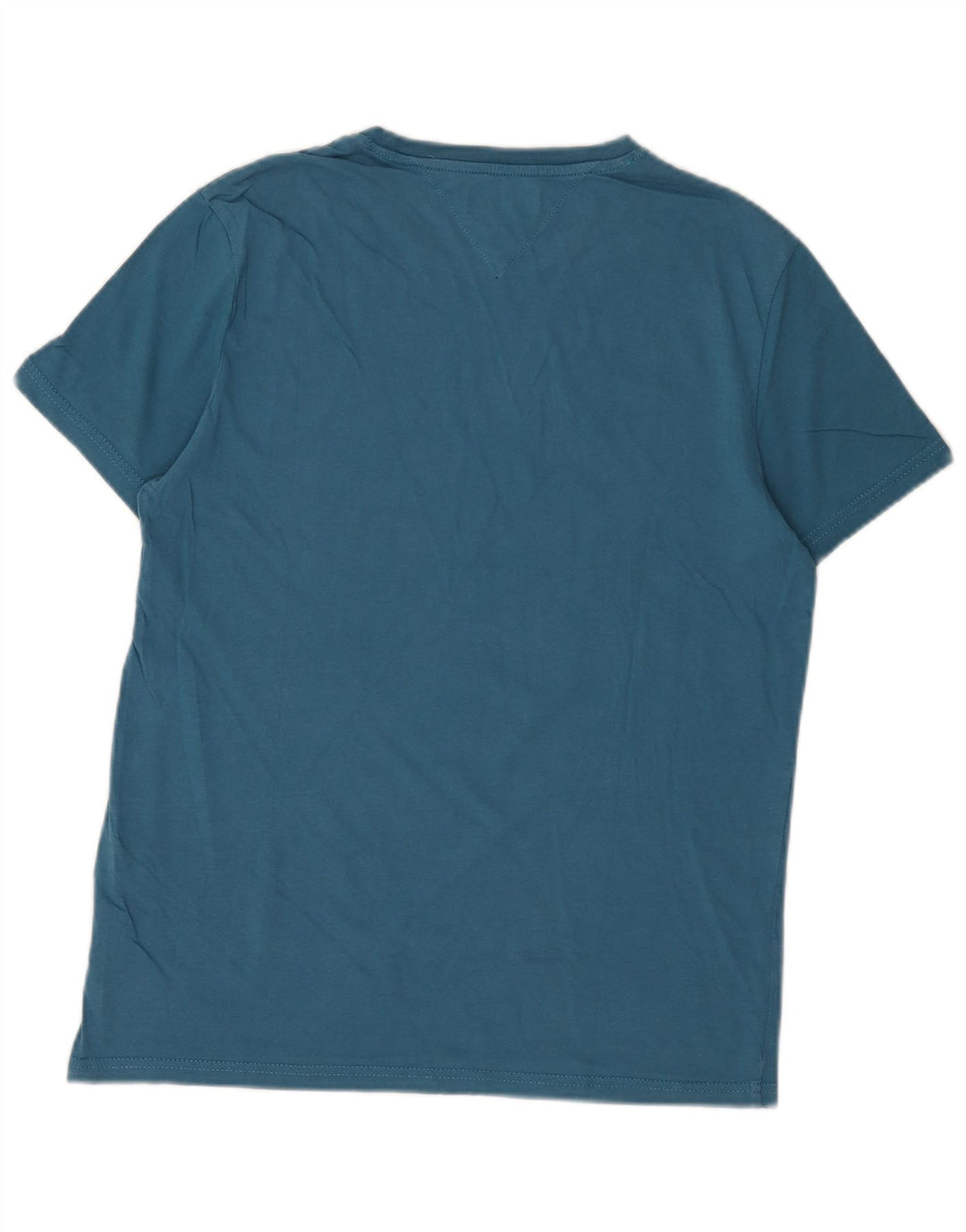 Tommy Hilfiger Herren-T-Shirt mit Grafik, Größe S, Blau, Baumwolle