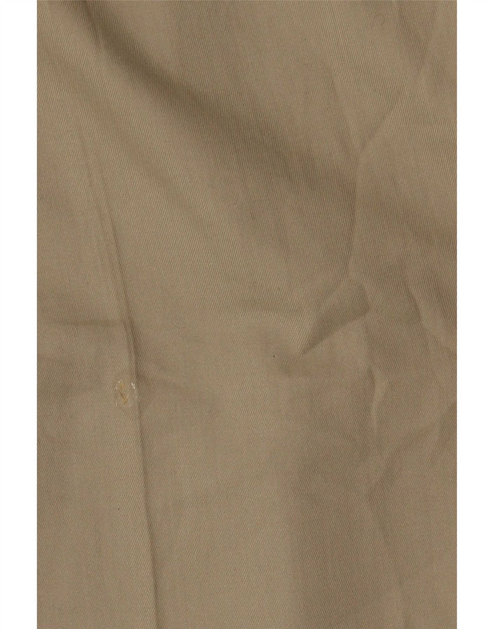 Marks & Spencer Herren-Anzughose mit Pegged-Anzug, W36, L31, beige, Polyester