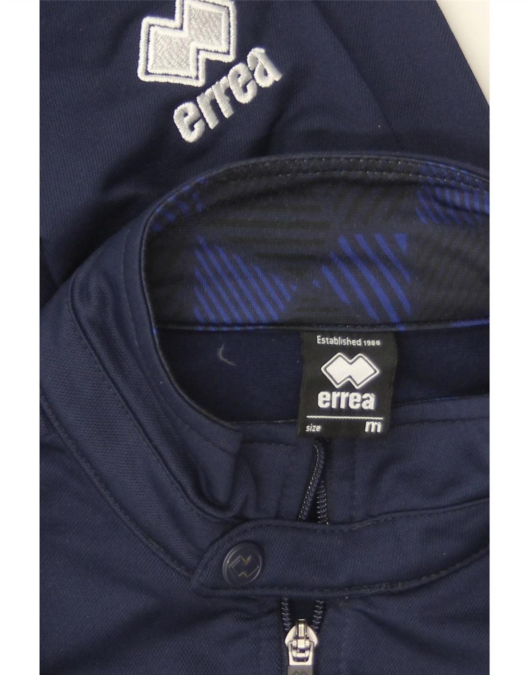 ERREA Herren-Trainingsanzug mit Grafik, mittelgroß, Marineblau gestreift