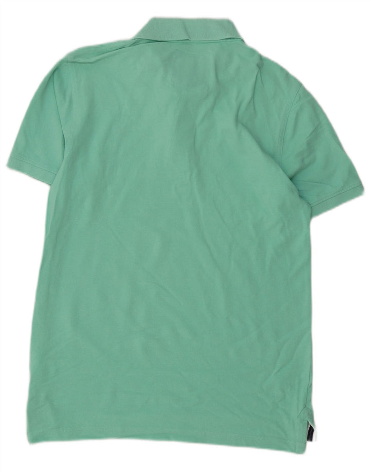 Crew Clothing Herren-Poloshirt, Größe S, Türkis, Baumwolle