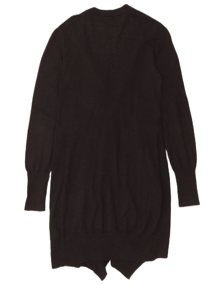 All Saints Damen Pulloverkleid UK 10 Small Schwarze Wolle