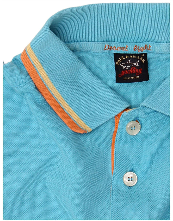 Paul & Shark Herren Poloshirt Mittelblau
