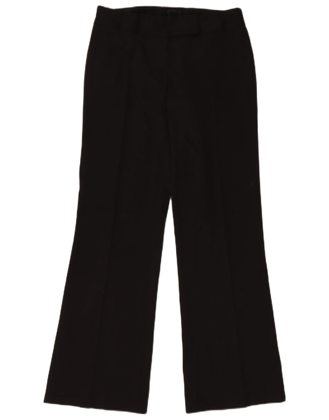 Oasis Damen Bootcut-Anzughose UK 10 Small W28 L31 Schwarz Polyester