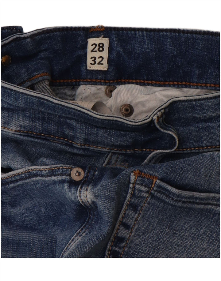 Jack & Jones Herren Slim Jeans W28 L32 Blaue Baumwolle