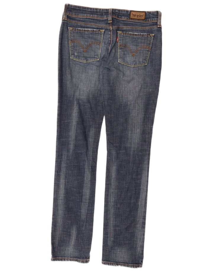 Levi's Herren 571 Slim Jeans W31 L34 Blaue Baumwolle