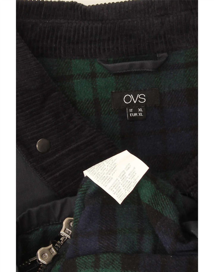 OVS Herrenjacke aus gewachster Baumwolle UK 42 XL Schwarz