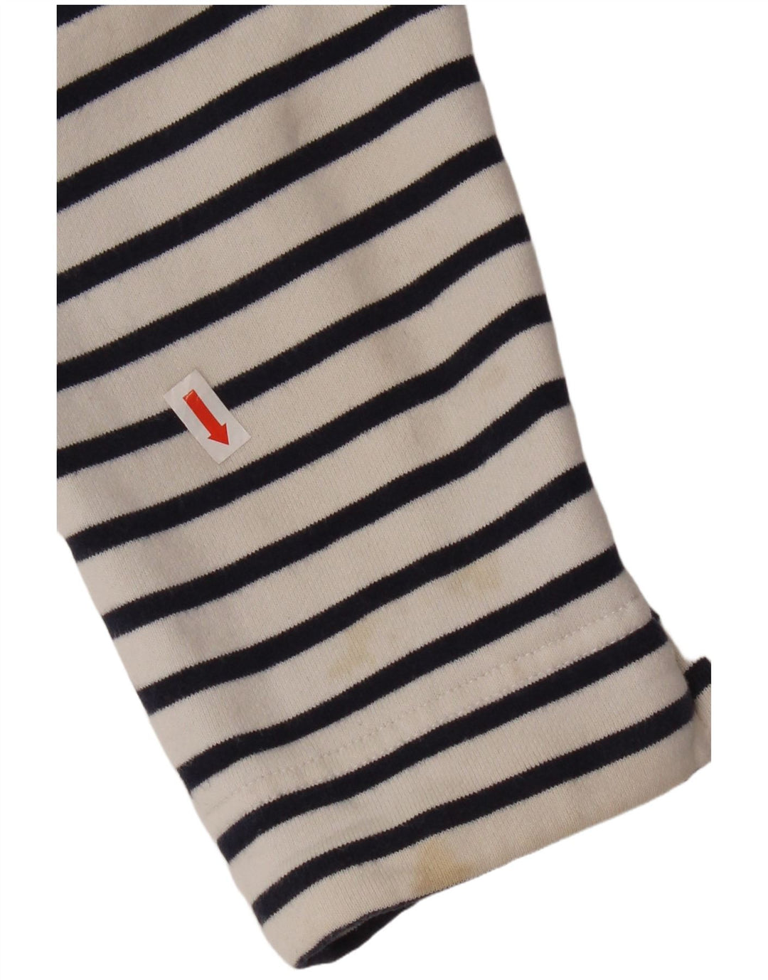 Crew Clothing Damen-Sweatshirt-Pullover, Größe M, Marineblau, gestreift, UK 12