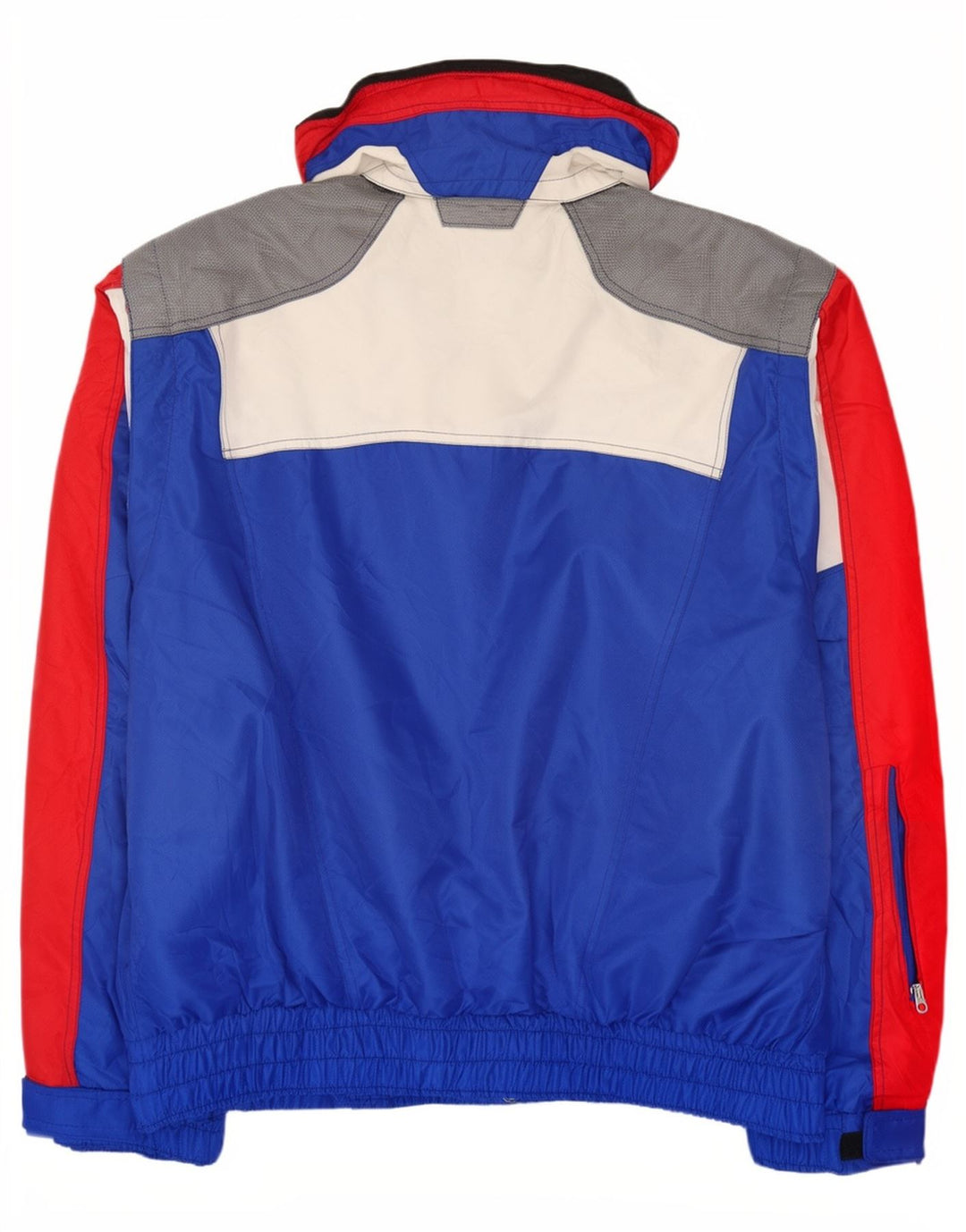 Dialto Herren-Skijacke IT 56 3XL Blaues Colourblock-Polyester