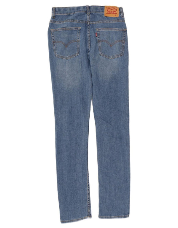 Levi's Jungen 512 Slim Tapered Jeans 15–16 Jahre W28 L32 Blaue Baumwolle