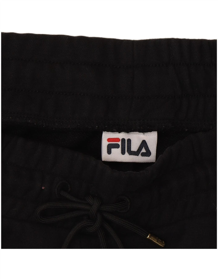 Fila Damen Trainingshose Jogger UK 14 Large Schwarz