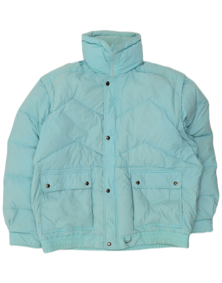 Supra Herren Wattierte Jacke UK 42 XL Blau Polyester