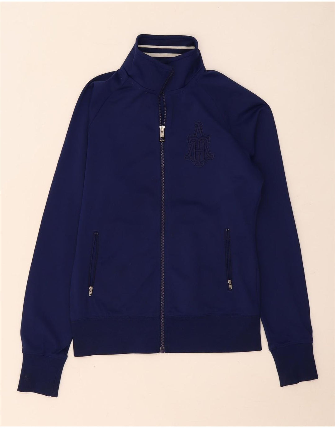 Nike Damen-Trainingsanzugoberteil mit Grafik, Gr. 12, mittelmarineblau