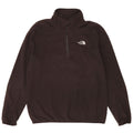 The North Face Herren-Fleecepullover mit Reißverschluss am Hals, Mittelschwarzes Polyester