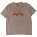Billabong Herren Core Fit Graphic T-Shirt Top XL Grau Baumwolle