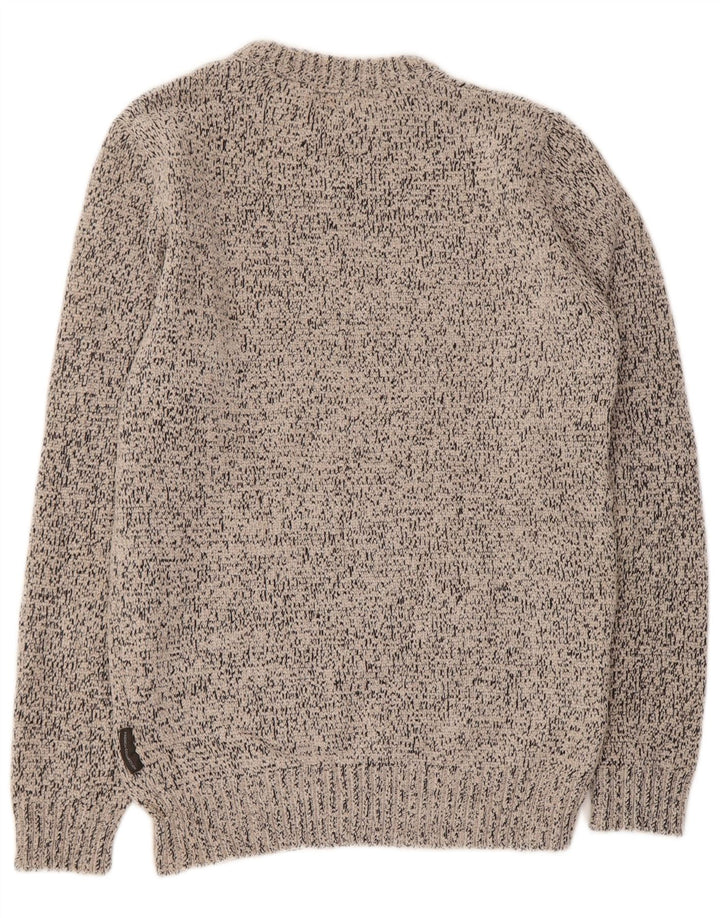 FRENCH CONNECTION Damen-Pullover mit U-Boot-Ausschnitt, UK 14, Mittelgrau
