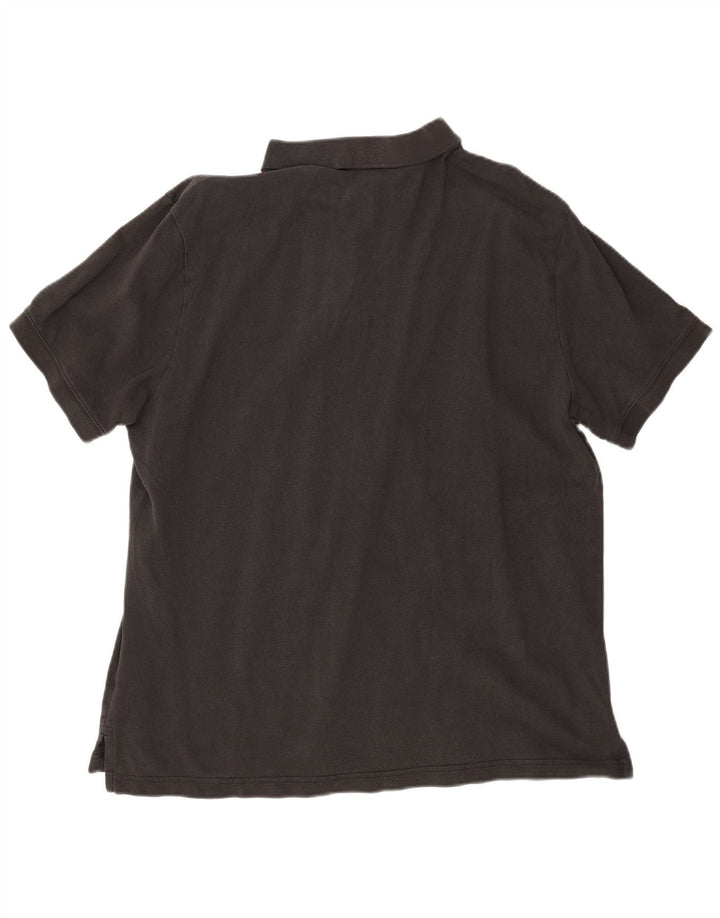 Nike Herren-Poloshirt XL aus schwarzer Baumwolle