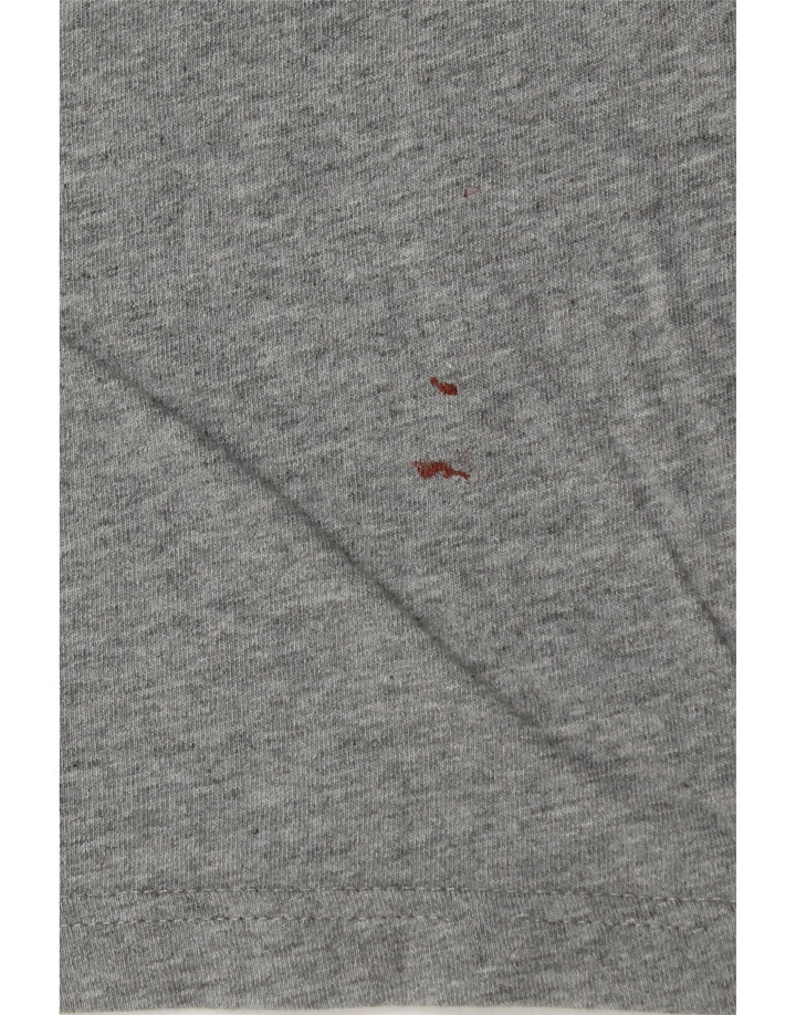 NIKE Herren-T-Shirt mit normaler Passform, mittelgrau
