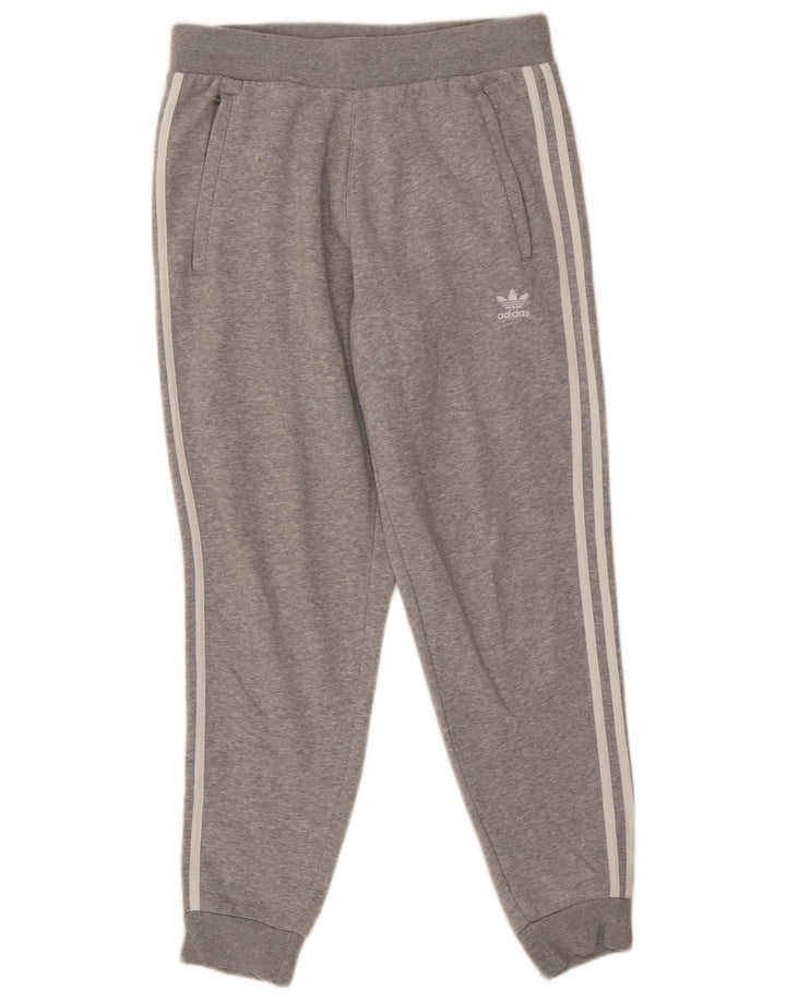 Adidas Herren Trainingshose Jogger mittelgraue Baumwolle