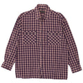 Rosengarten Herren-Flanellhemd, Größe 41/42, groß, blau kariert, Baumwolle