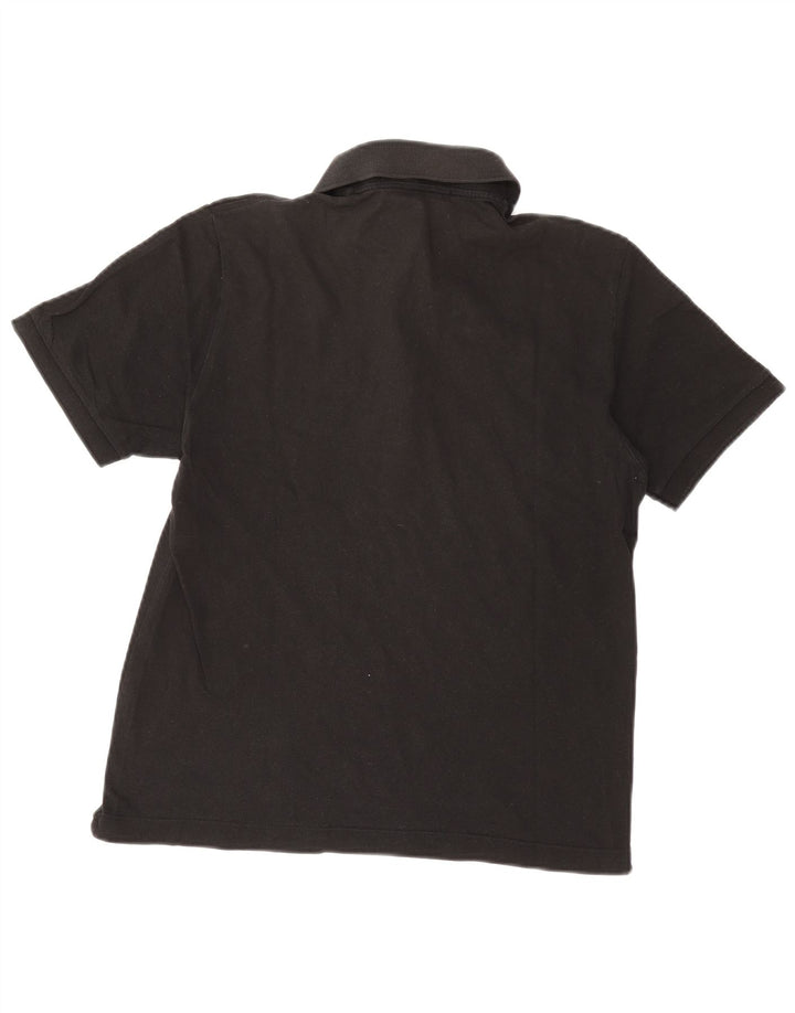 SERGIO TACCHINI Mens Polo Shirt Medium Black